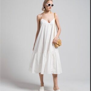 NWT - Anine Bing Averie White Dress - Size Small